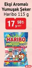 HARİBO EKŞİ AROMALI YUMUŞAK ŞEKER 115 G